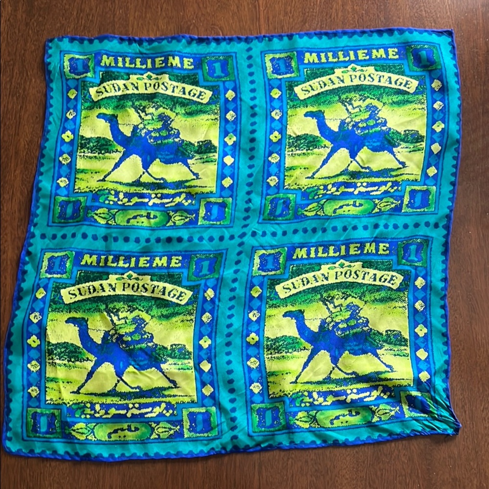 Emanuel Ungaro Silk Scarf.